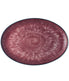  Noritake Colorkraft Essence Oval Platter - Garnet - Bonton