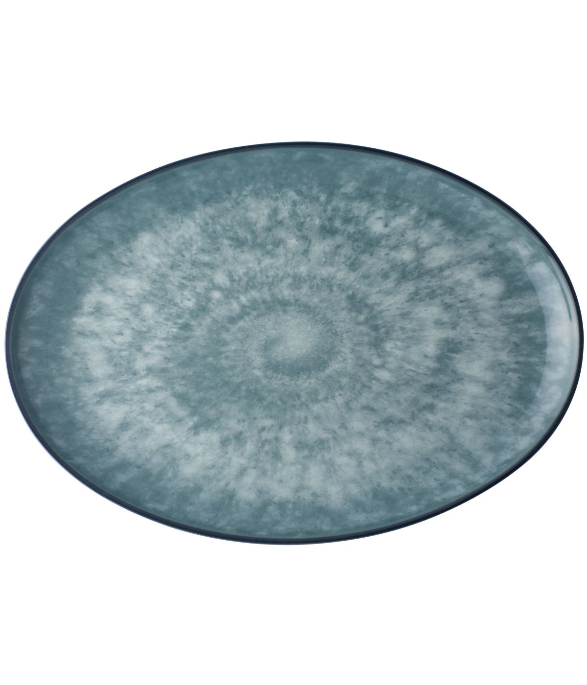  Noritake Colorkraft Essence Oval Platter - Onyx - Bonton