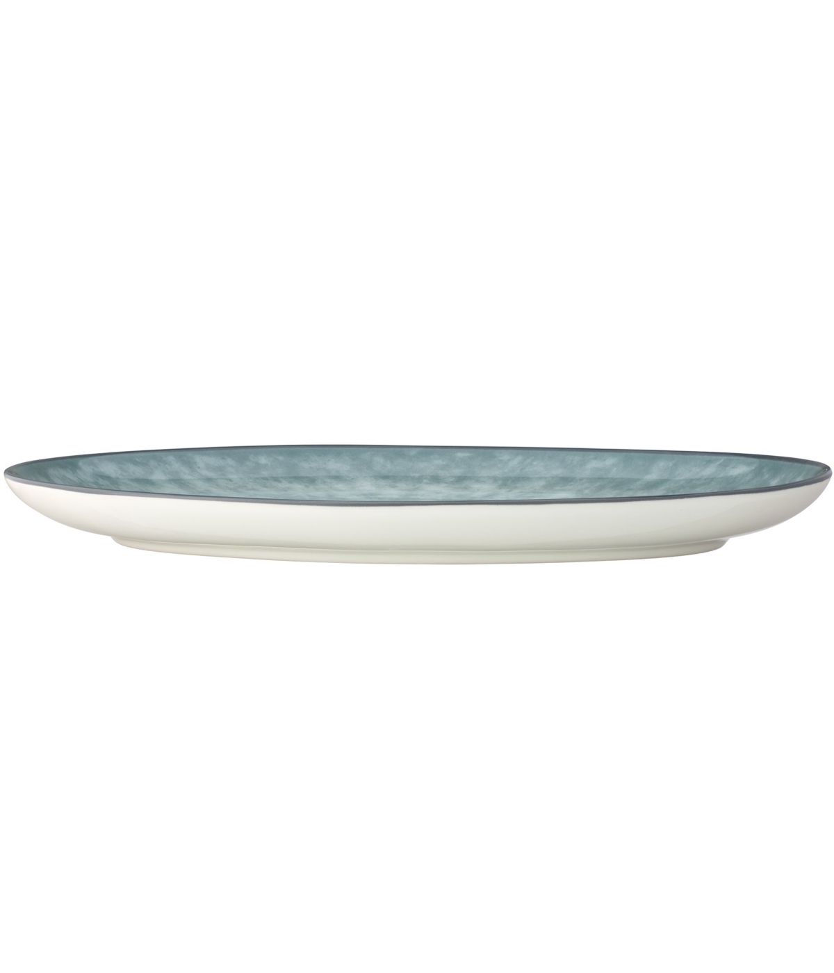  Noritake Colorkraft Essence Oval Platter - Onyx - Bonton