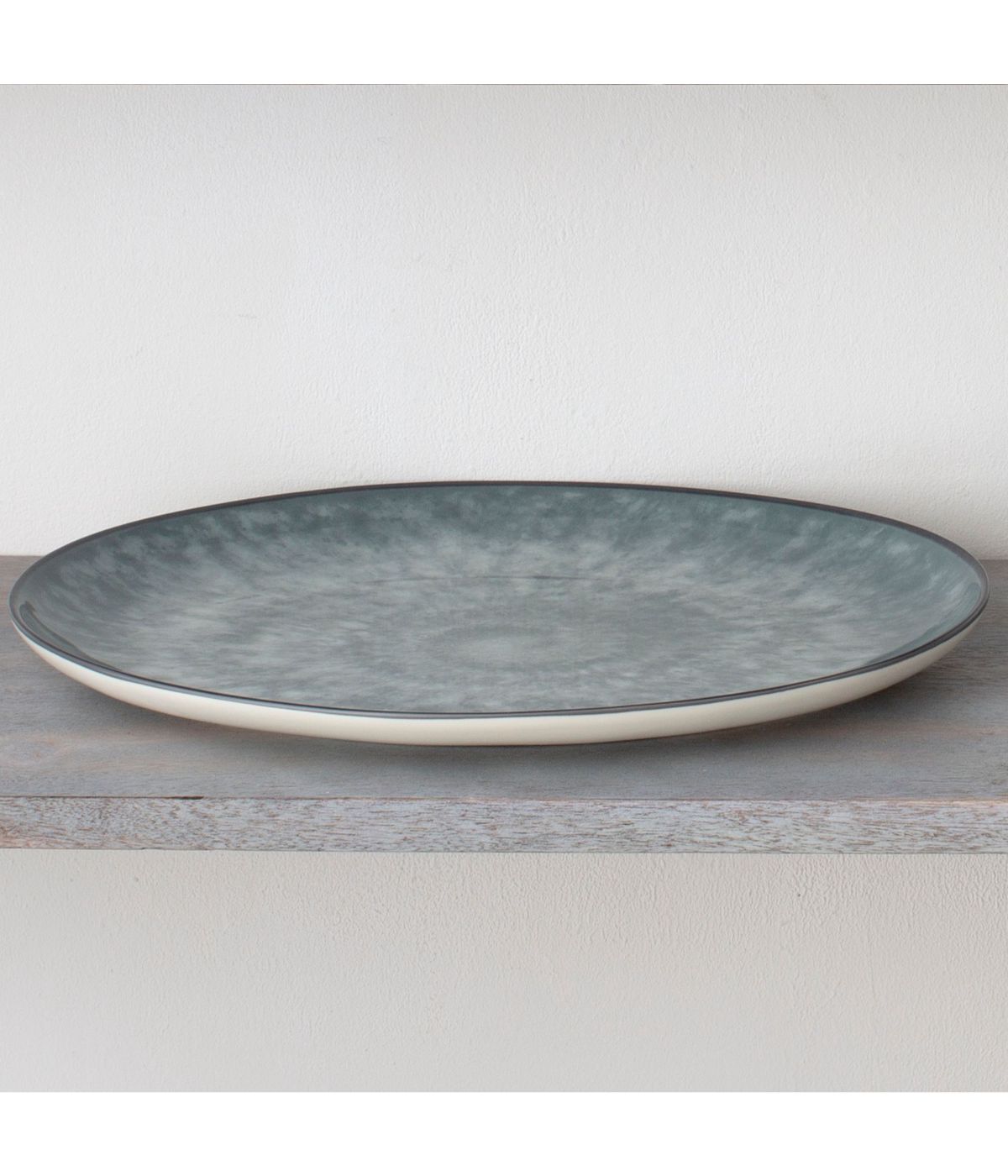  Noritake Colorkraft Essence Oval Platter - Onyx - Bonton