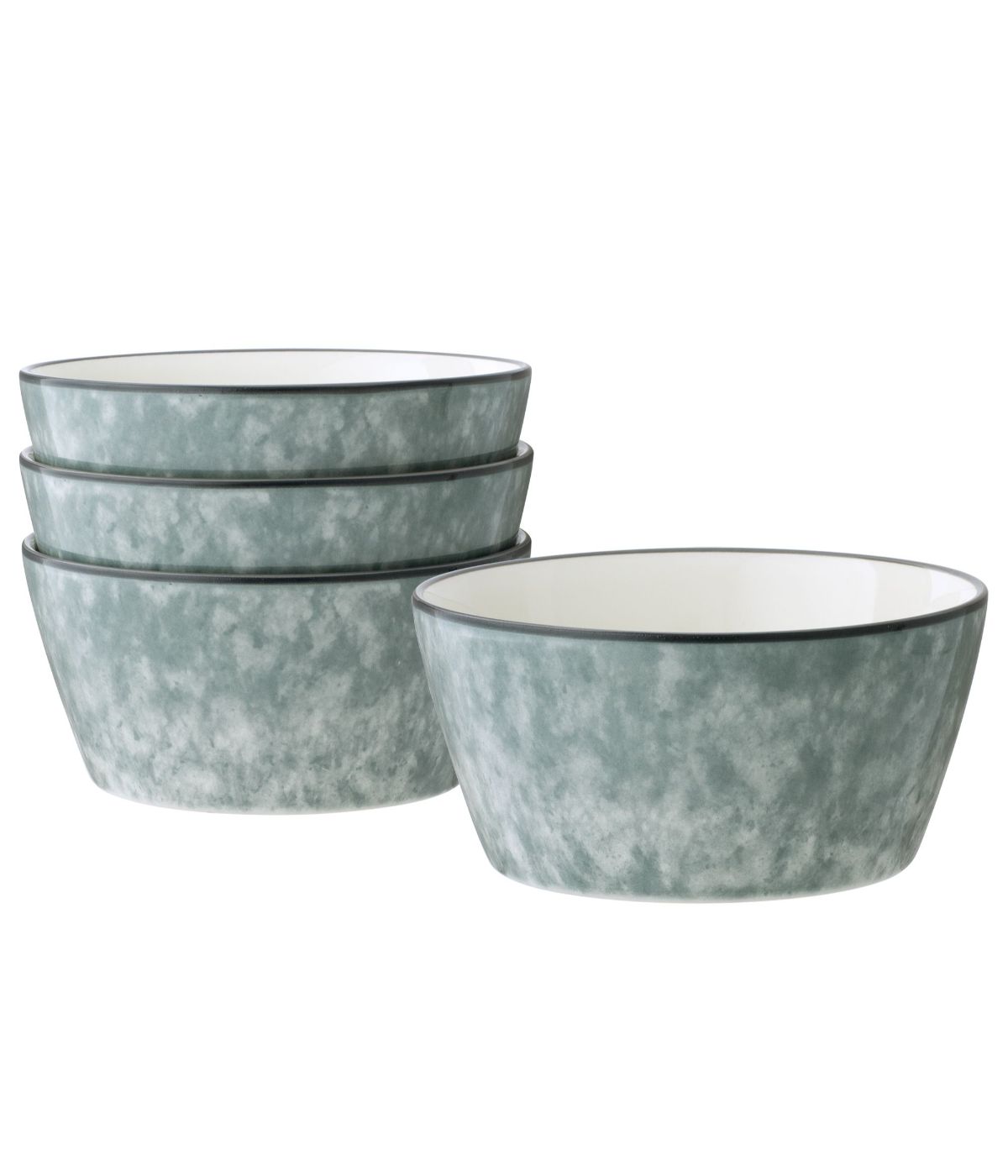  Noritake Colorkraft Essence Set of 4 Cereal Bowls - Onyx - Bonton