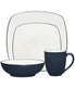  Noritake Colorwave 4 Piece Square Place Setting - Navy - Bonton