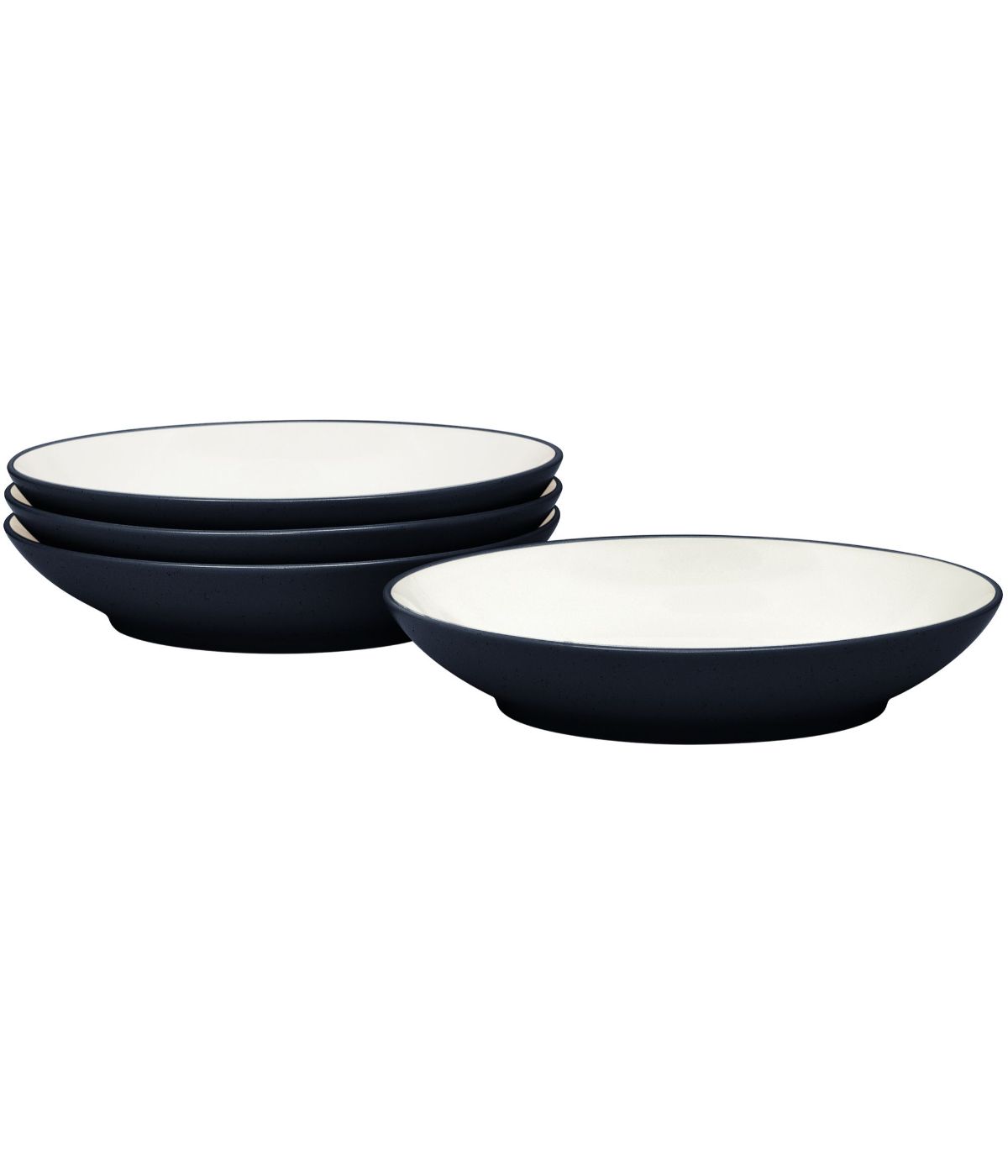  Noritake Colorwave Set of 4 Coupe Pasta Bowls - Navy - Bonton