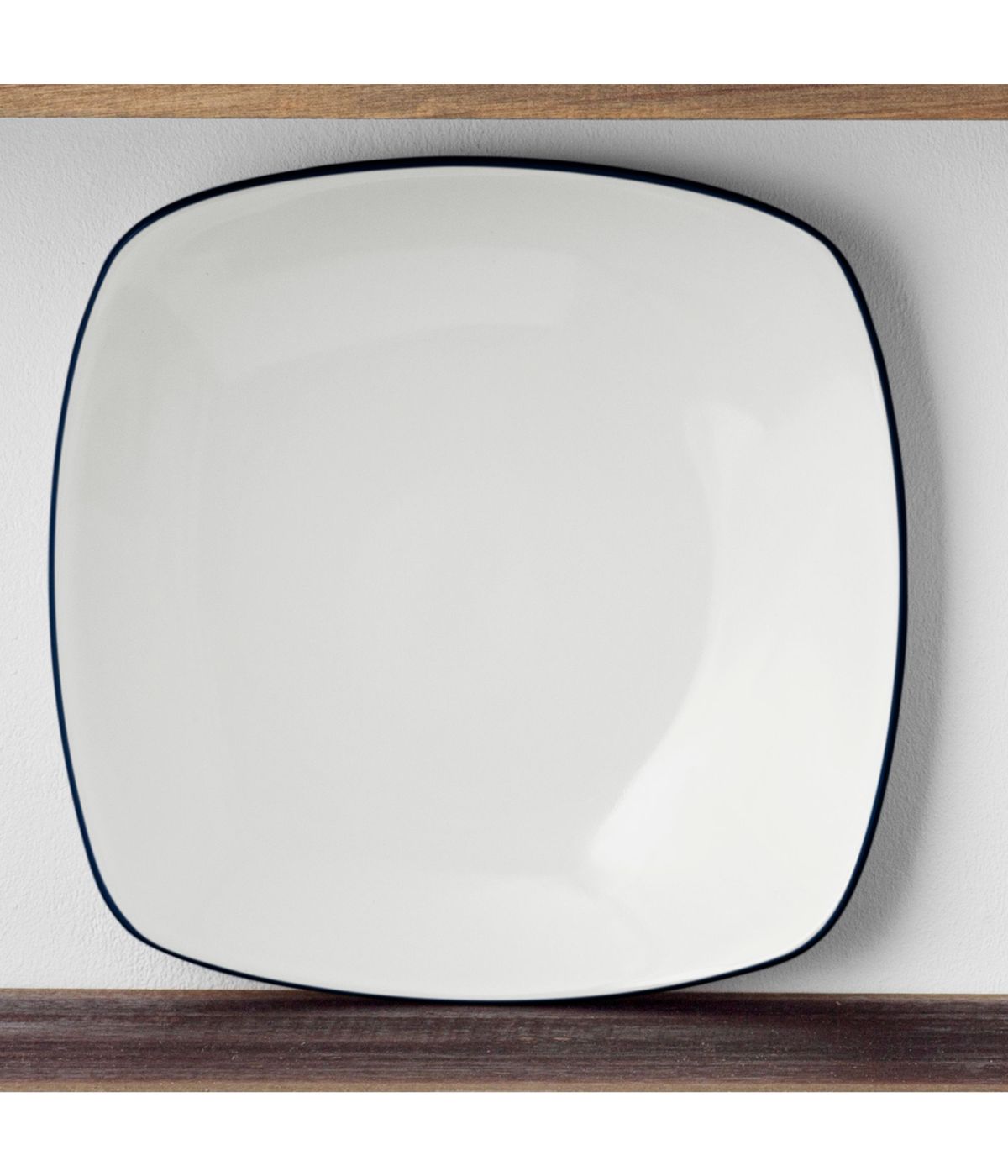  Noritake Colorwave Set of 4 Square Dinner Plates - Navy - Bonton