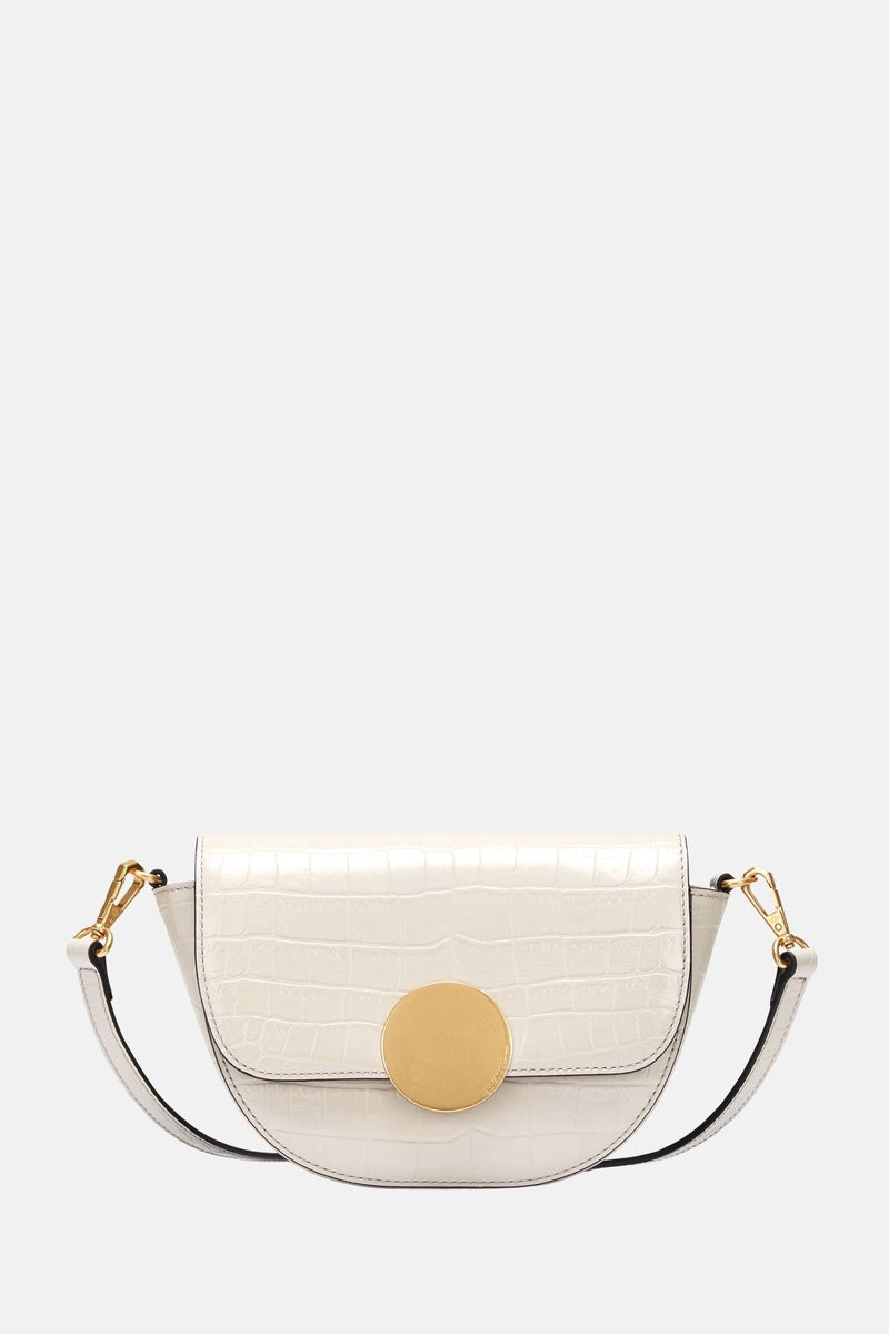  Oryany Oryany - Lottie Croco Crossbody Small Handbags - Cream / One Size - Default Title - Bonton