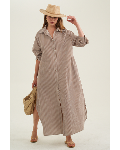 Cotton Shirt Dress