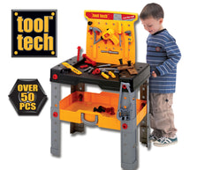 Tool Tech Take-Along Kids Work Bench Playset w/ Tools