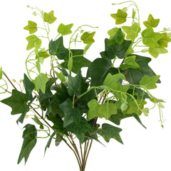 21" Green Artificial Ivy Hanging Floral Bush