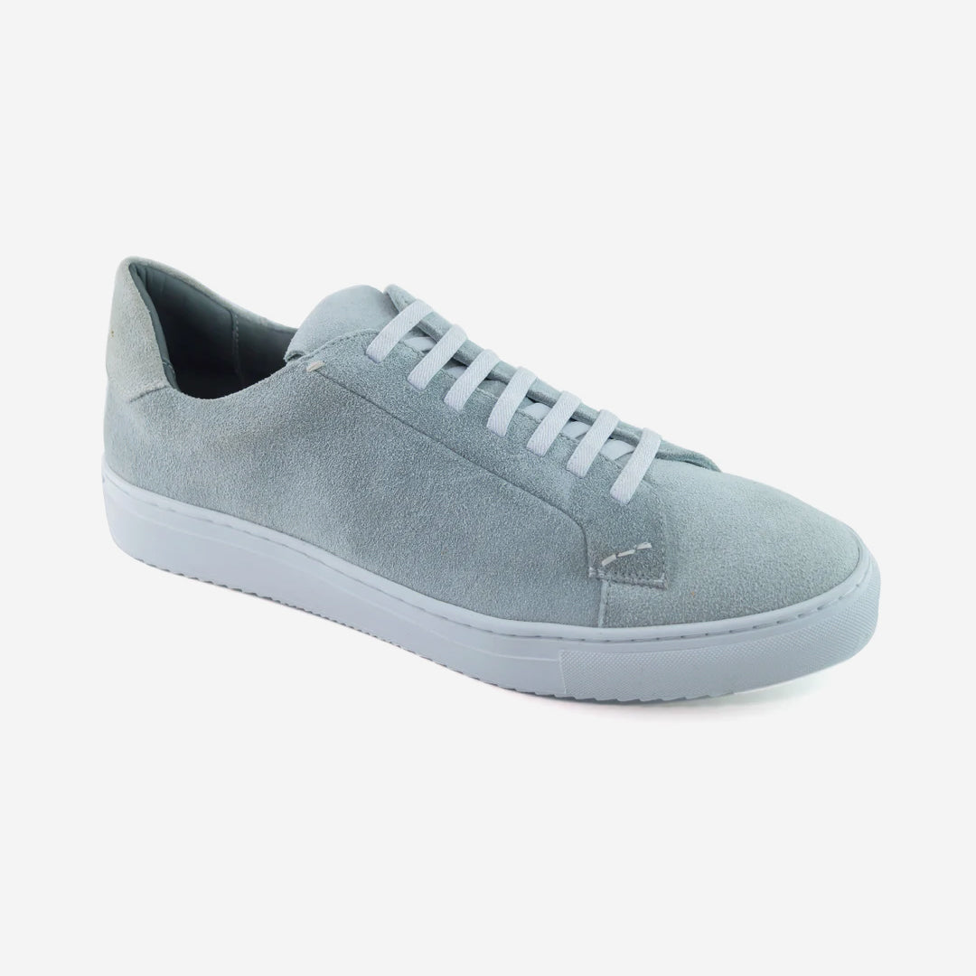  Gernie NYC 36's Laceless Low Top - Light Blue Suede - Bonton