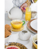 Byon By Widgeteer Cup And Plate Lemon Yellow