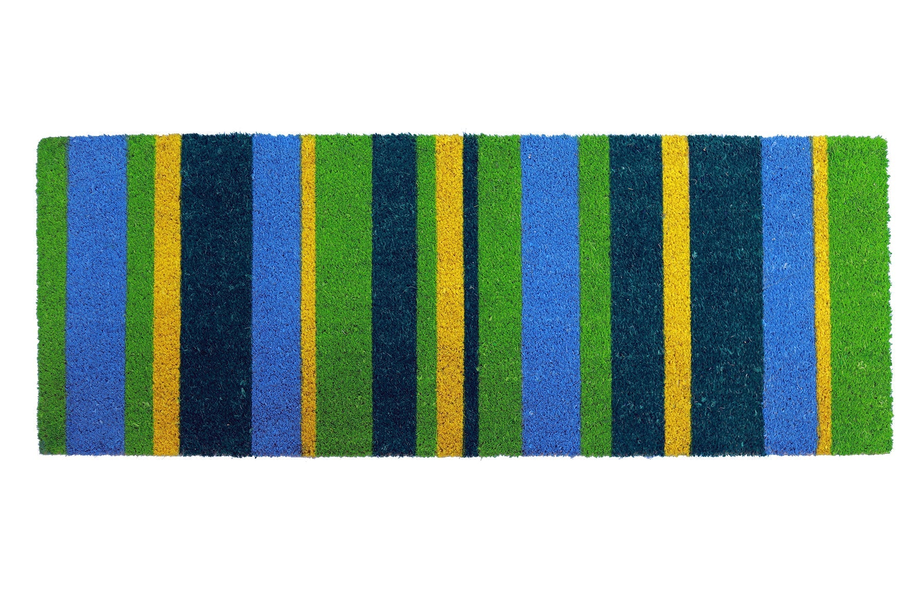  Imports Decor Green Stripes Doormat - N/A - Bonton