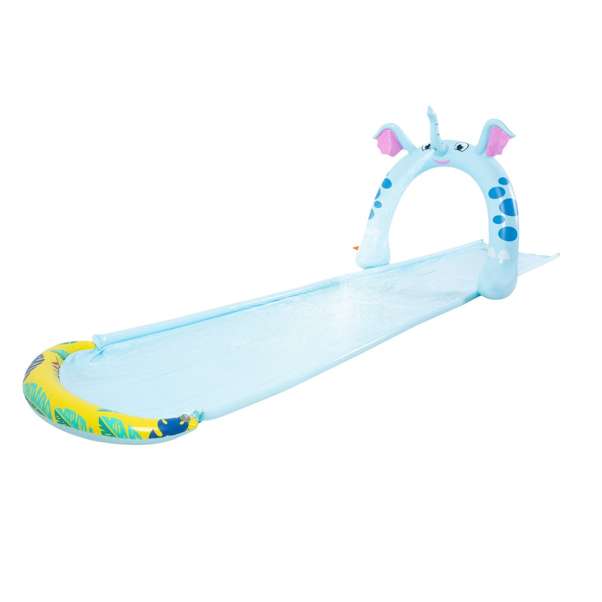  Pool Central 16' Inflatable Elephant Arch Sprayer Slide Outdoor Kids Water Toy - Default Title - Bonton