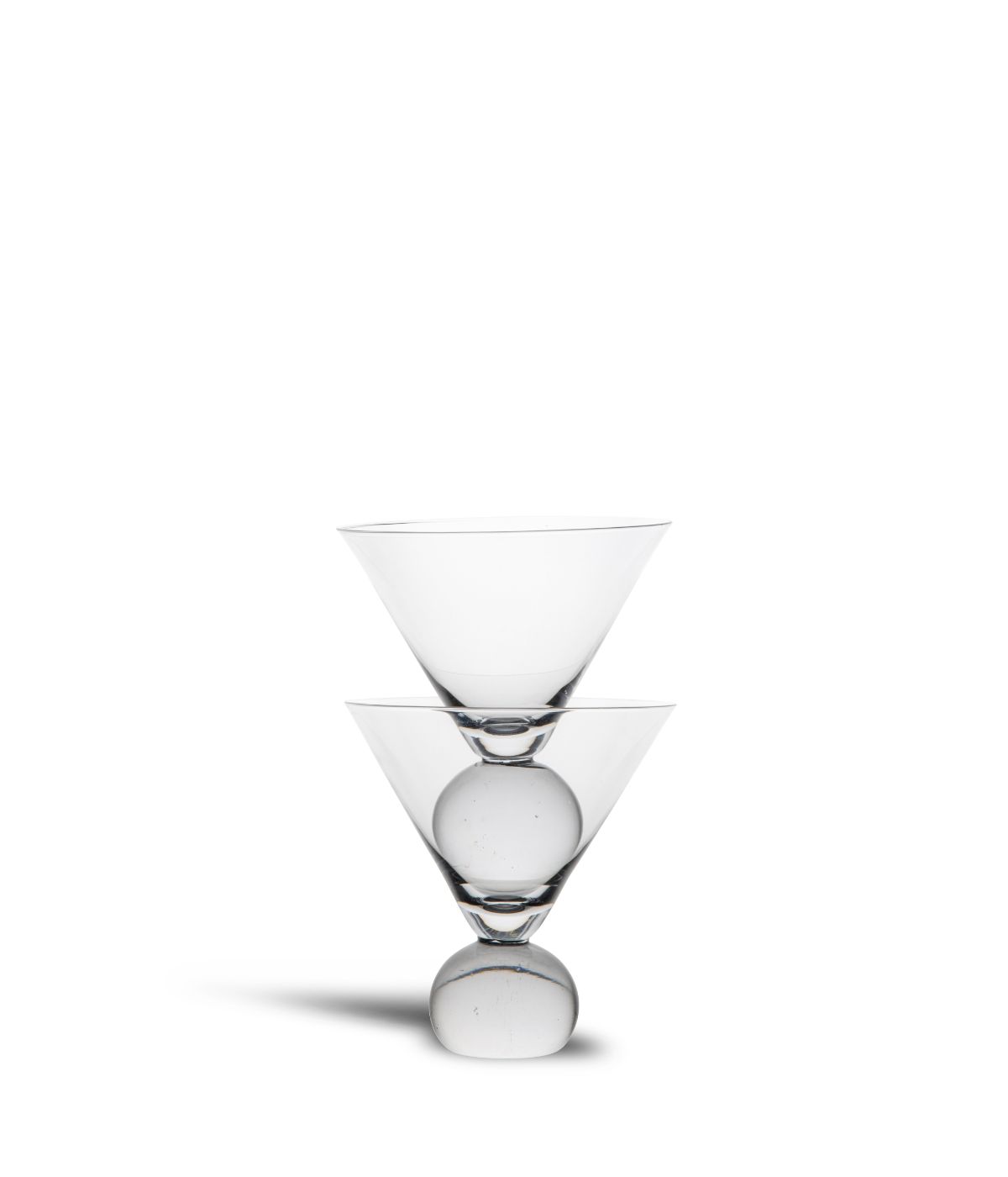  Widgeteer Byon By Widgeteer Spice Martini Glasses, Set of 2 Clear - Clear - Bonton