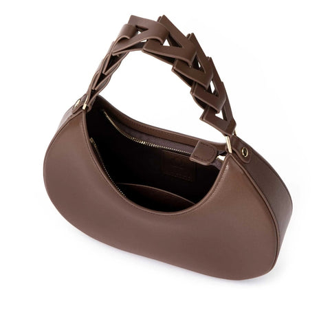 D Bag - Brown Leather