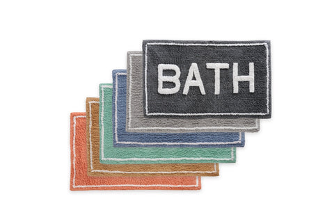 St Maryâ€™s 2 Piece 100% Cotton Tufted Bath Rug Set With Latex Backing