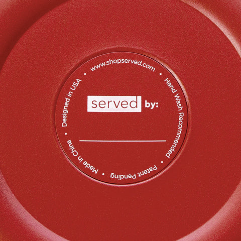 Served Vacuum-Insulated Small Serving Bowl (.625Q) - Strawberry