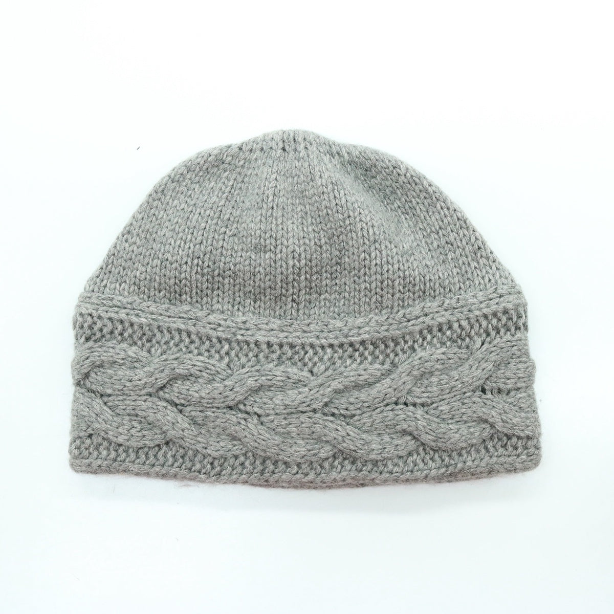  Portolano BEANIE in CABLES DESIGN - BABY PINK - Bonton