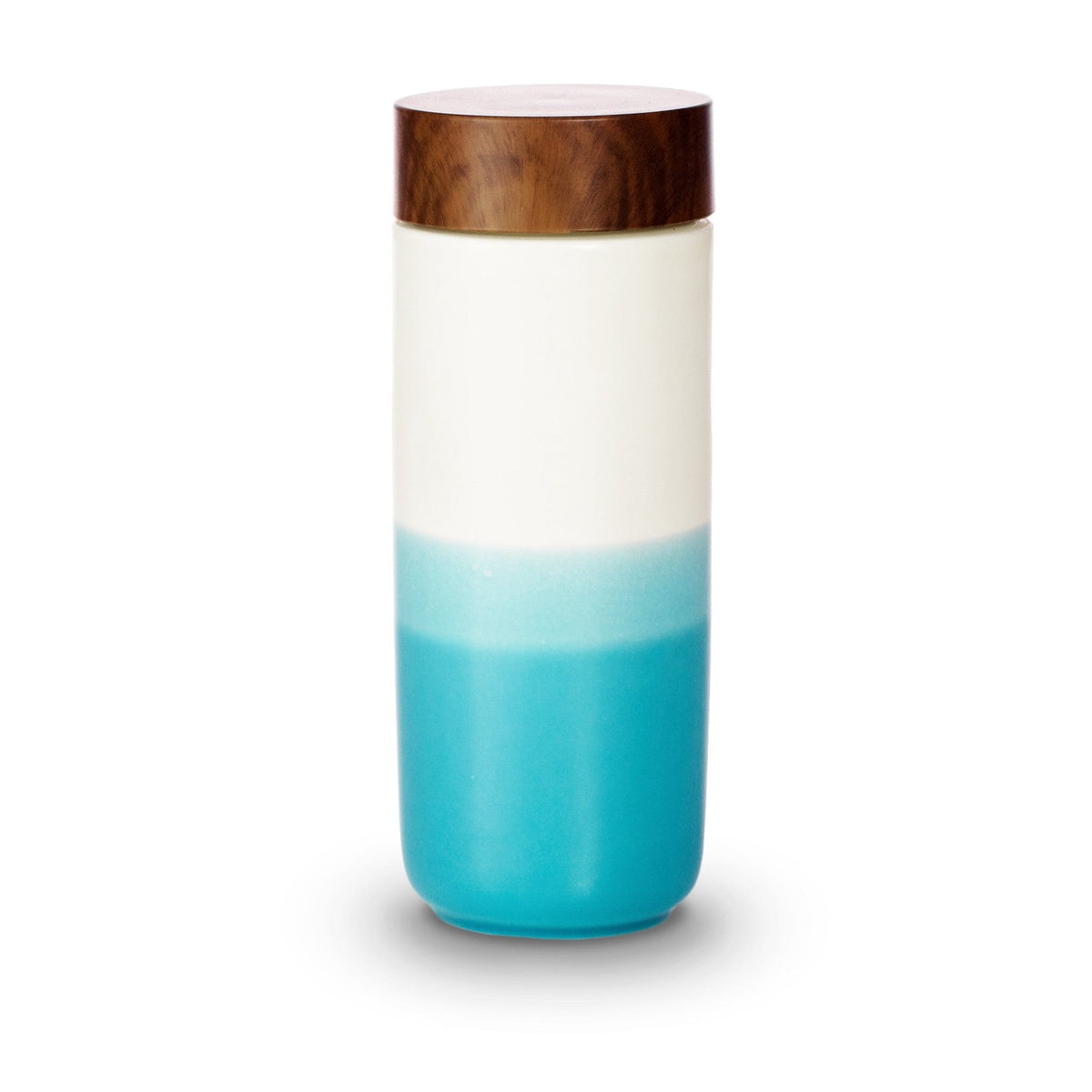  Acera The Beauty of Dawn Ceramic Tumbler - Turquoise Ombre - Bonton