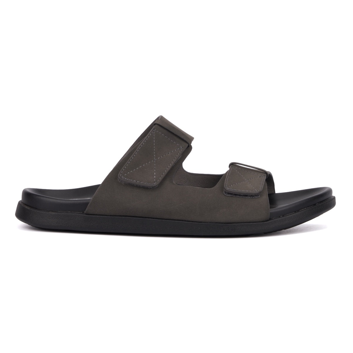  New York & Company Men's Leor Slide Sandals - Grey - Bonton