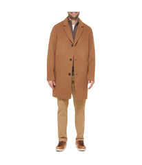 Mens Wool Coat Camel