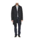 Mens Wool Coat Navy