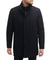 Mens Wool Melton Coat Navy