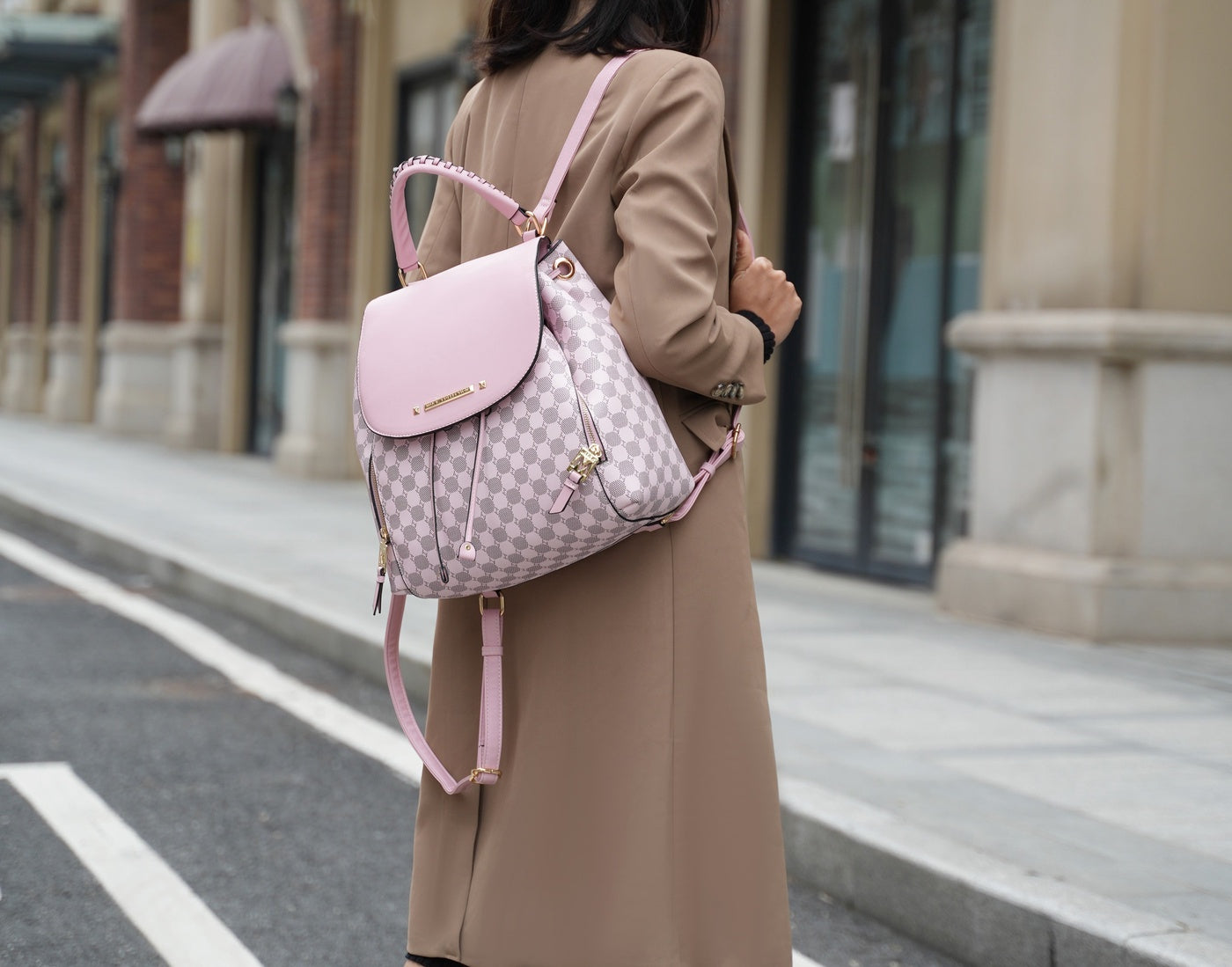  MKF Collection Kimberly Backpack - Black - Bonton