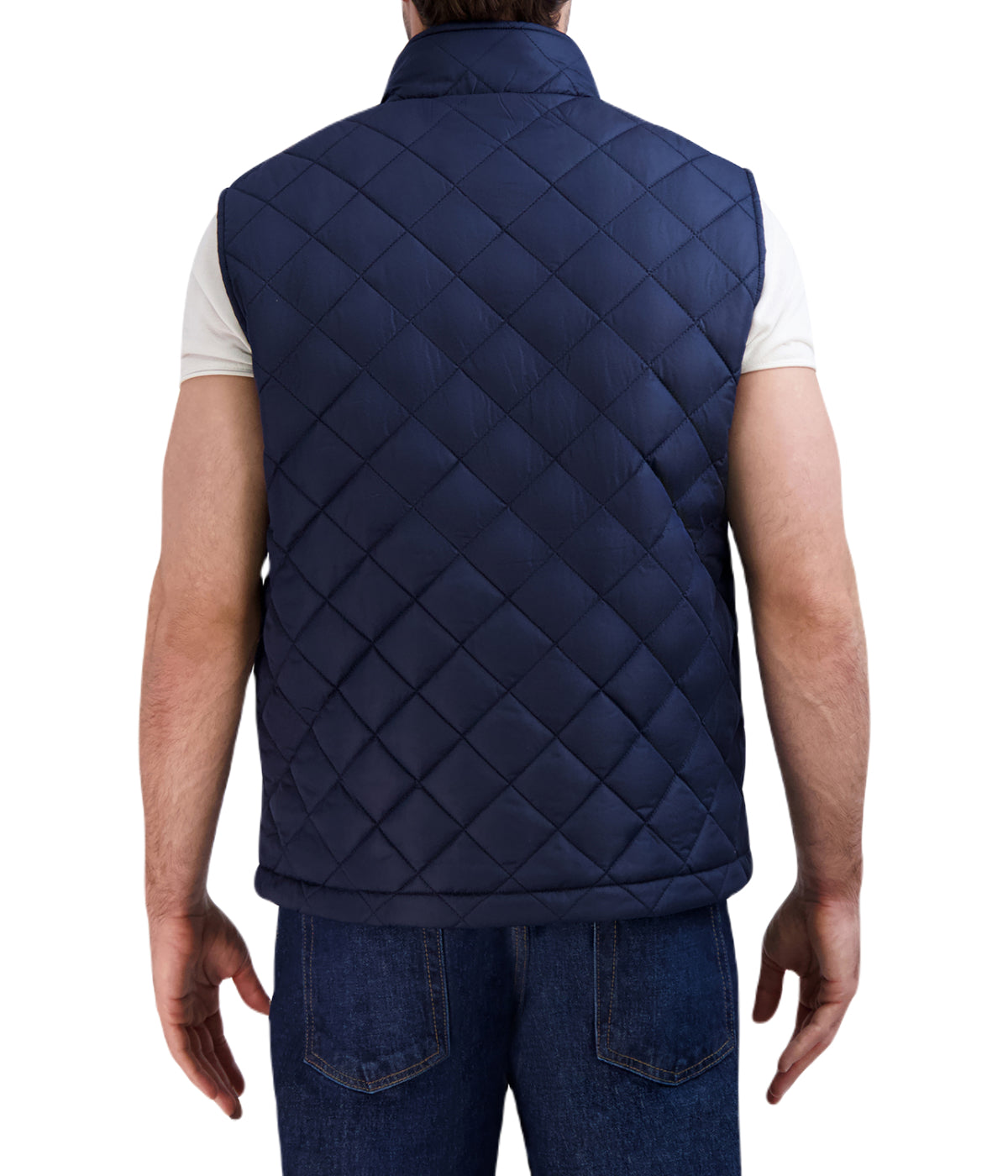  Cole Haan Quilted Vest Navy - Navy - Bonton