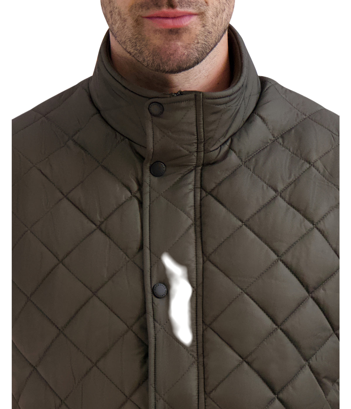  Cole Haan Quilted Vest Olive - Olive - Bonton