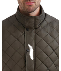 Quilted Vest Olive