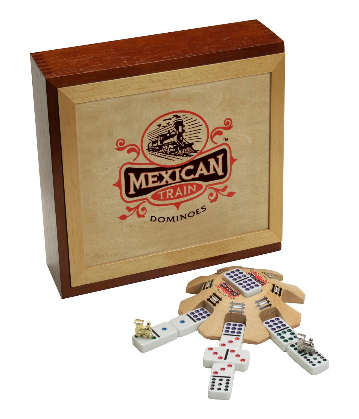  Mexican Train Dominoes Multi - Multi - Bonton