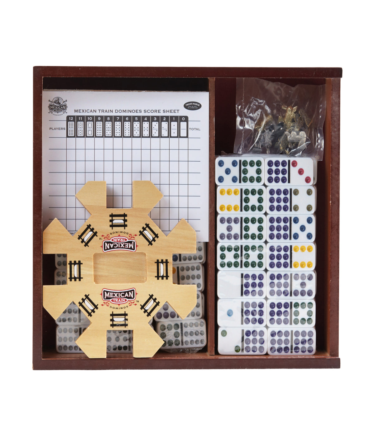  Mexican Train Dominoes Multi - Multi - Bonton