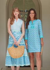 Rosemary Beach Embroidered Tunic Dress