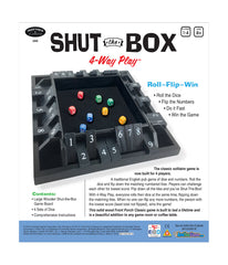 Shut the Box 4-Way Play Multi