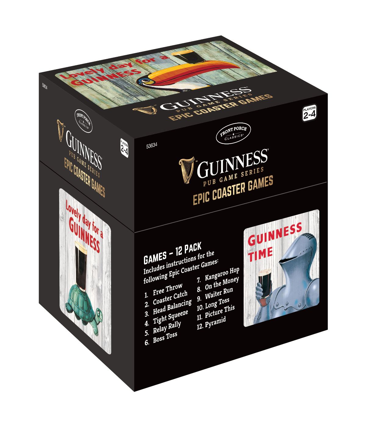  Guinness Pub Game Series - Epic Coaster Games Multi - Multi - Bonton