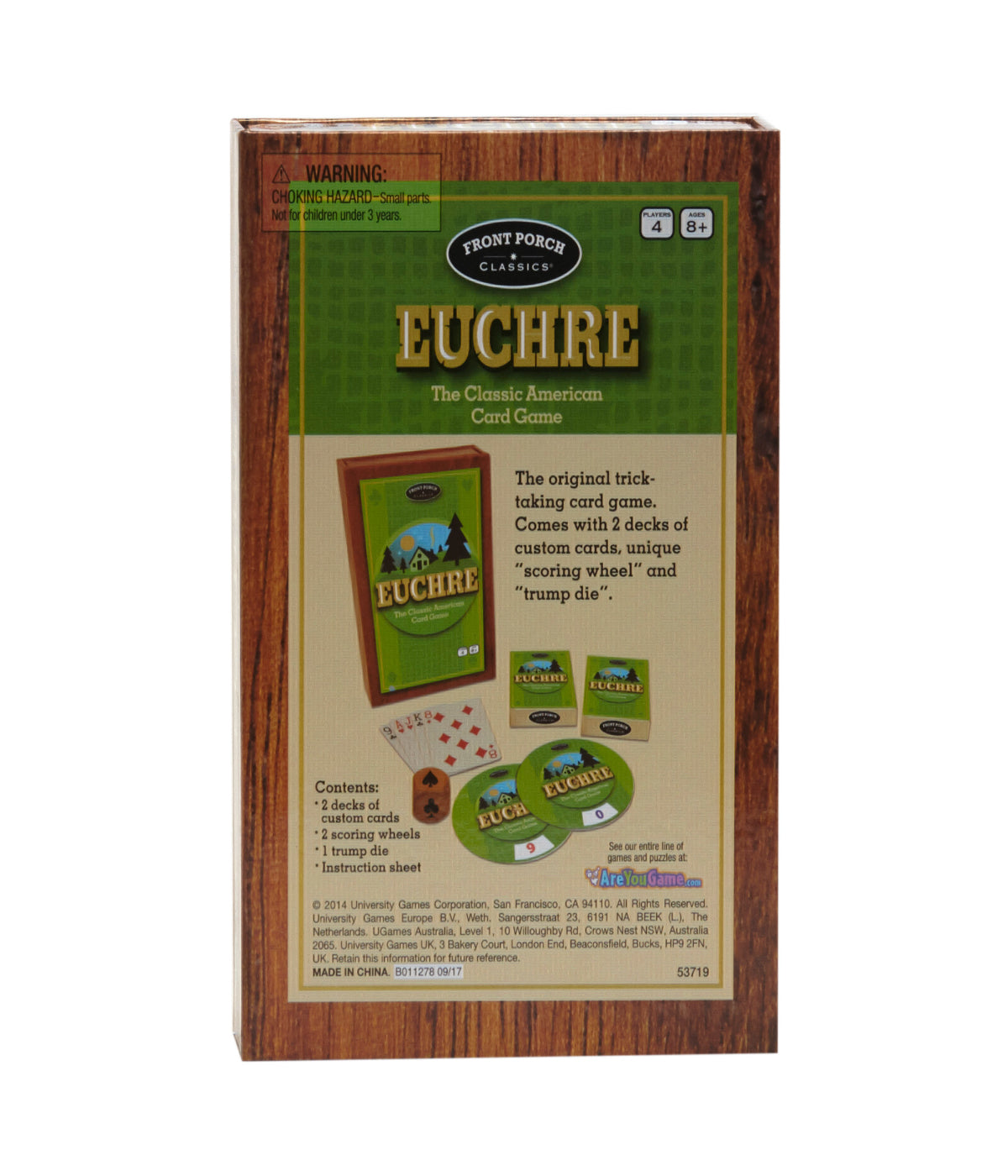  Euchre - The Classic American Card Game Multi - Multi - Bonton