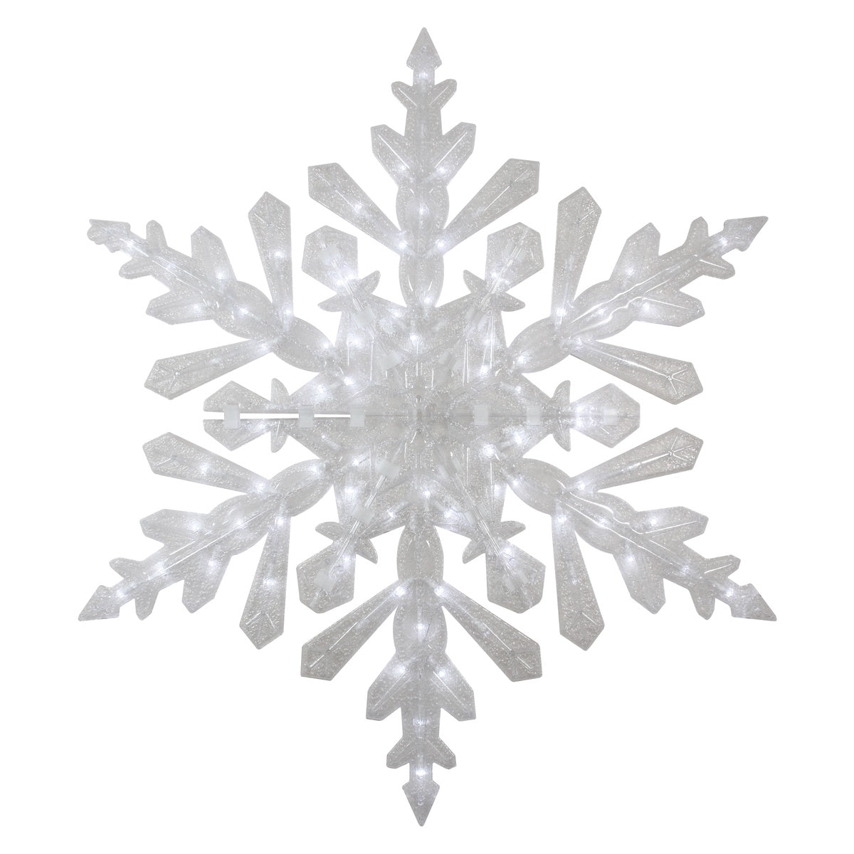  Northlight LED Lighted Twinkling Snowflake Christmas Outdoor Decoration - 47