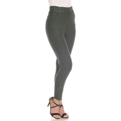 Super Soft Elastic Waistband Scuba Pants