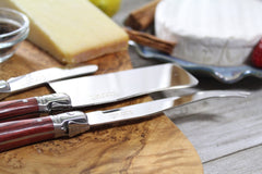 3 Piece Large Laguiole Pakkawood Cheese Knife Set