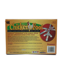 ChickenFoot Double 9 Color Dot Dominoes - Professional Size Multi