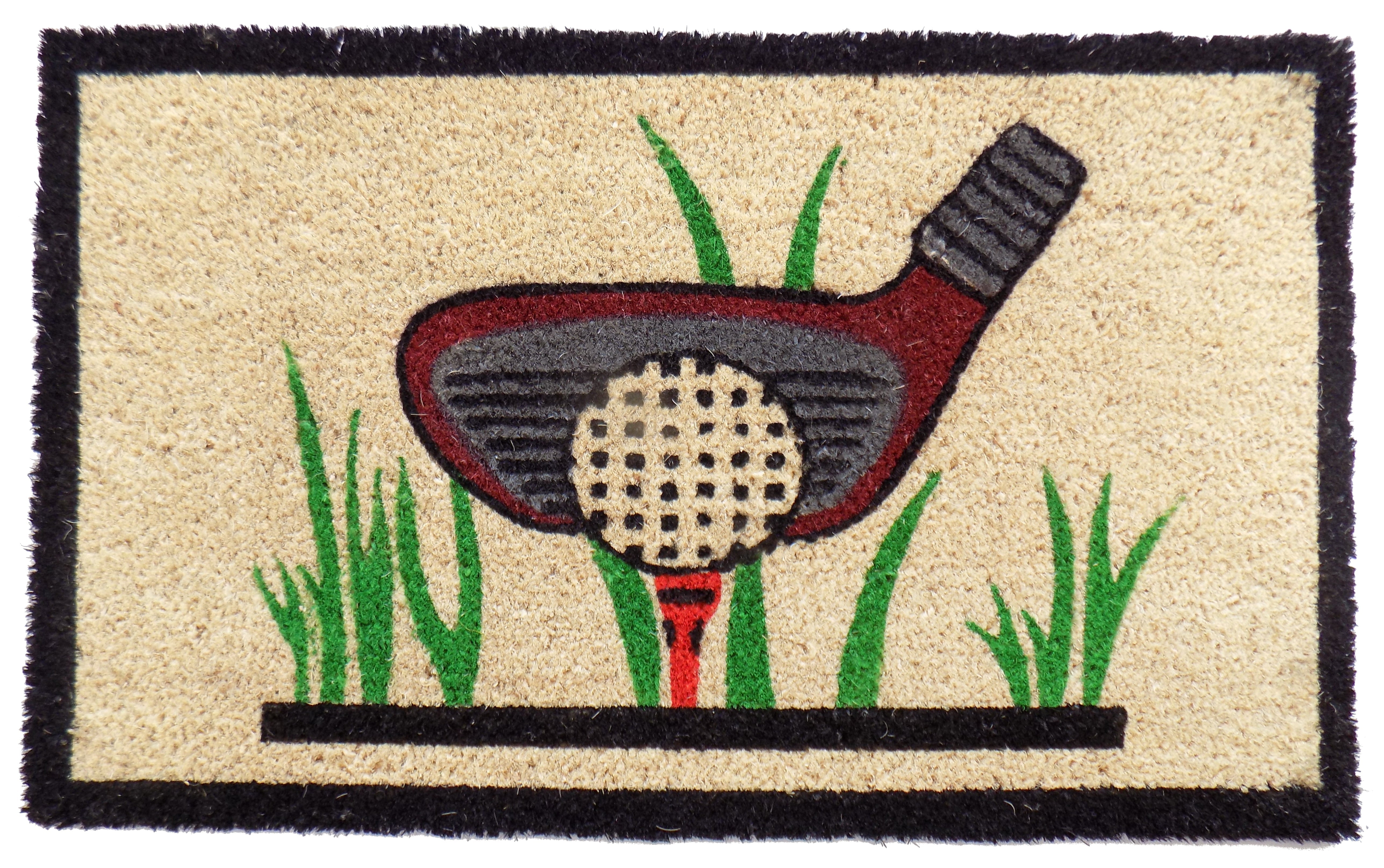  Imports Decor Golf Doormat - N/A - Bonton