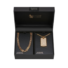 American Exchange Dual Necklace Set