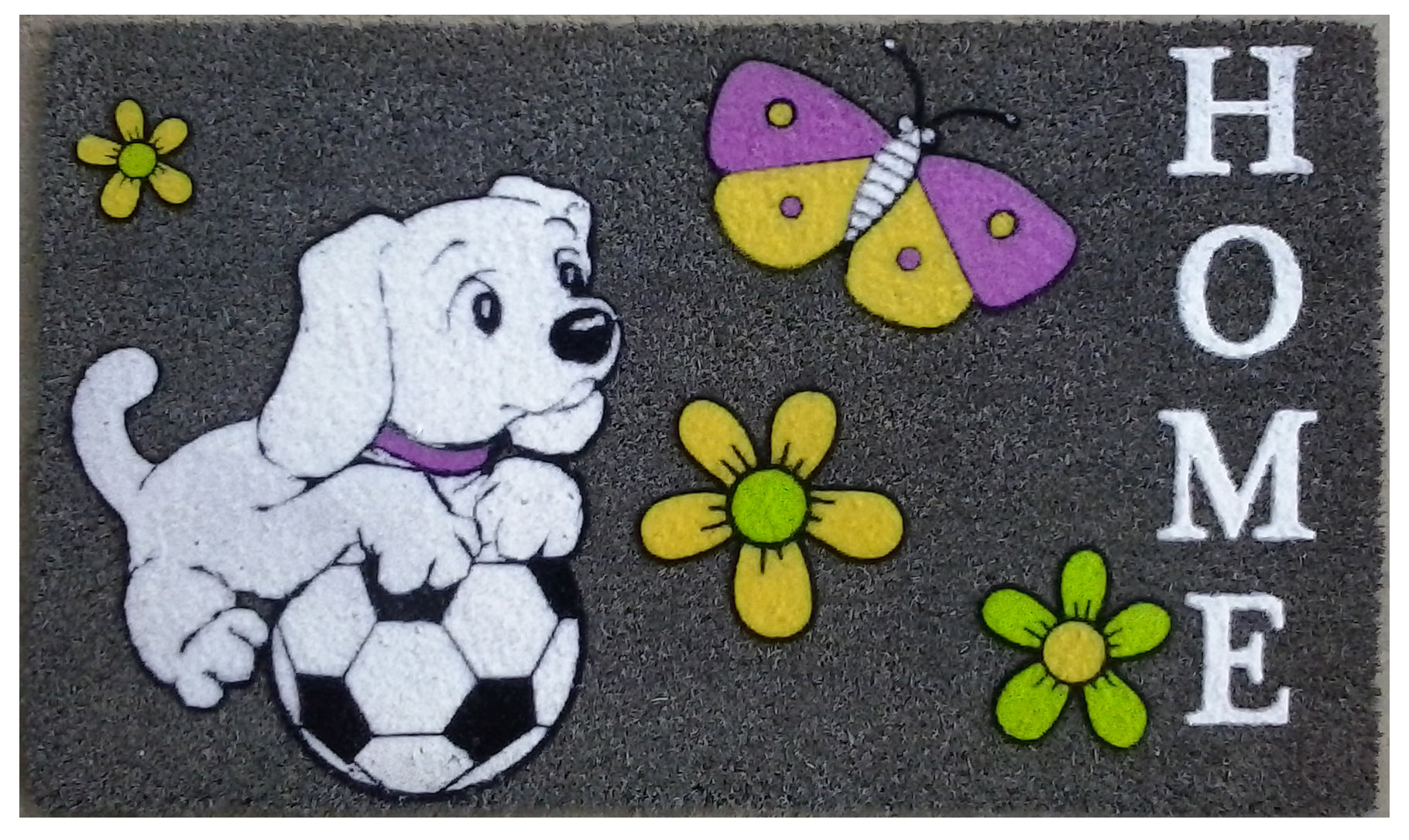  Imports Decor Soccer Dog Doormat - N/A - Bonton