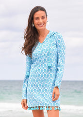 Rosemary Beach Hooded Cover Up