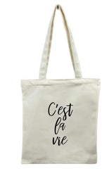 Reagan Sailcloth Tote C’est La Vie