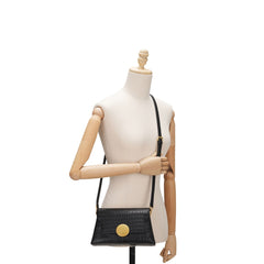 Lottie Flap Croco Crossbody