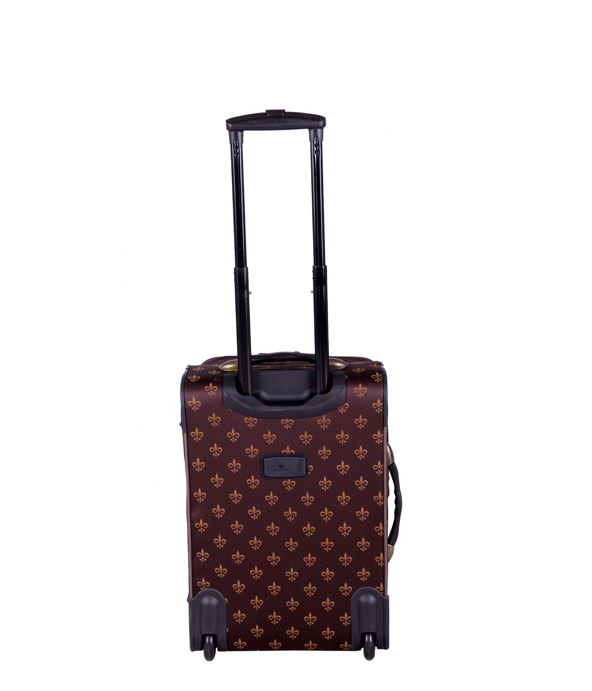  American Flyer Fleur De Lis 4-Piece Luggage Set - Brown - Bonton