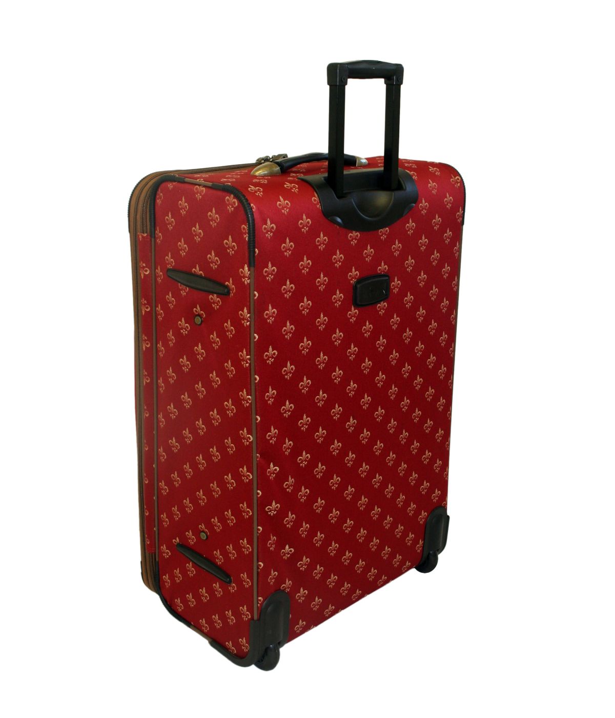  American Flyer Fleur De Lis 4-Piece Luggage Set - Red - Bonton