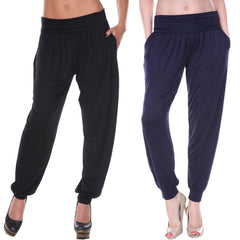 2-Pack Solid Harem Pants