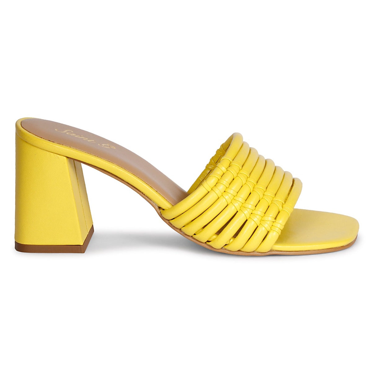  Saint G Saint G Bethany - Perfect Blend Heel Sandals - Yellow - Bonton